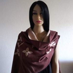 LOUIS Vuitton Brown Scarf